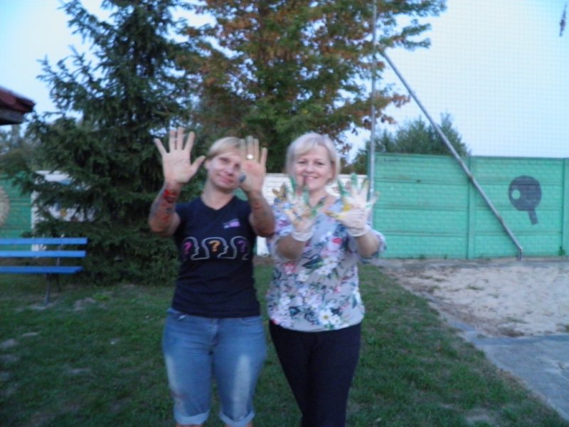 wolontariat malowanie